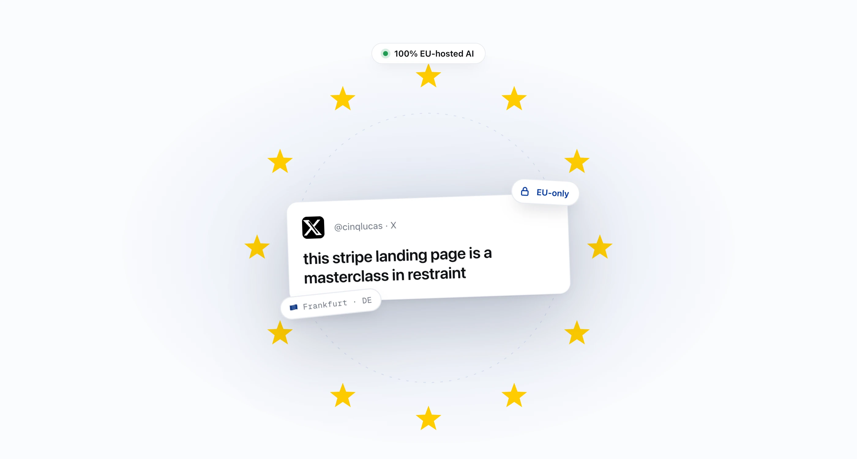 EU hosted AI for privacy