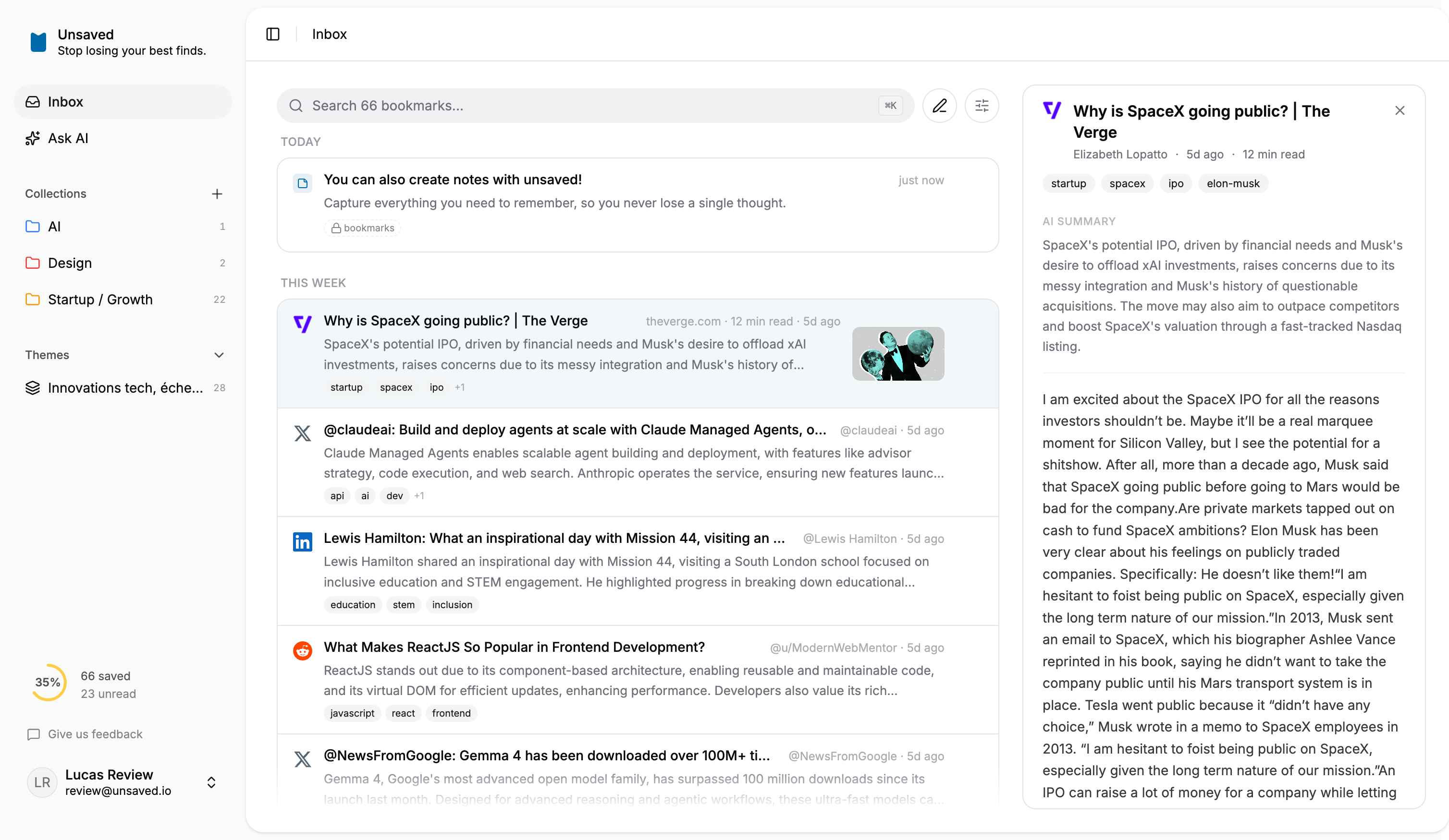 Unsaved Dashboard